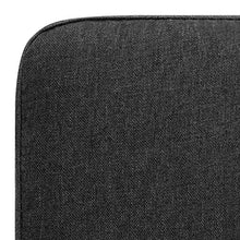 vidaXL Divano Letto Dormeuse Canapè Giaciglio Mobili Arredamento Ottomana Sofà Poltrona Seduta Salotto Divanetto Branda Grigio Scuro in Tessuto
