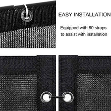 DELITLS Recinzione Esterna Patio Ventilato Privacy Schermo Protezione UV Heavy Duty Mesh Deck