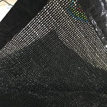 Moolo Rete ombreggiante Shading Net, Encryption Sunscreen 2Mx2M Flower Balcony Garden Green Outdoor Black (Dimensioni : 3Mx8M)