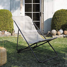 Lafuma Mobilier LFM2763 Sedia a Sdraio Transatube 2, Grigio (Silex), 83x56x94 cm