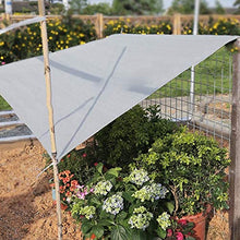 WXQIANG Copertura della Rete Grigia Ombra for Wall Garden Backyard, Panno dello Schermo con Occhielli, Rete UV Resistente dello Schermo di segretezza Protezione Solare, Isolamento Termico