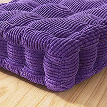 Cuscino per panca altalena in velluto a coste, Cuscino per finestra a bovindo lungo rettangolo trapuntato, imbottitura di ricambio per cuscino del divano per mobili da giardino all'aperto,B,50*50cm
