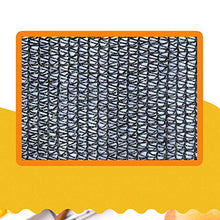 Resistente Ai Raggi UV Nero, Resistente all'Acqua, Nero al 50-60%, Bordo in Tessuto Ombreggiato con Occhielli per Piante da Giardino (Size : 3x10m)