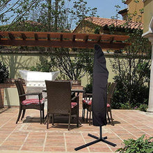 DOITOOL - Copertura per ombrellone in tessuto Oxford 210D, antivento, impermeabile, resistente ai raggi UV, per esterni, patio, giardino, 205 x 48 cm