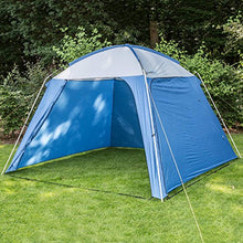 skandika - Padiglione campeggio/giardino - 300x300 cm - altezza 210 cm (blu)