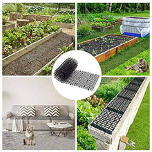 TANGX Garden Cat Scat Spike Mat,Anti-Cat Network Grab Stopper Prickle Strip per Interni Ed Esterni