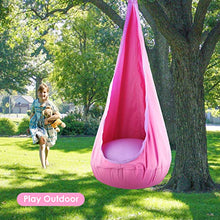 HappyPie - Dondolo per bambini, pieghevole, da appendere, per interni ed esterni, colore: Rosa