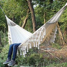 Amaca Sedia Amaca Doppia Sospesa In Tela Con Nappa Da Giardino In Stile Bohémien