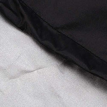 Bicaquu Copertura per Biliardo, Copertura per mobili Antipolvere, Tessuto Oxford 210D Leggero per Patio Esterno(Black)