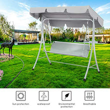 DERCLIVE - Copertura di ricambio per altalena da giardino, patio, altalena, 3 misure