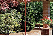Ombrellone da Giardino in Legno Rotondo 2.85 Metri Ombrellone per Veranda Palo Centrale