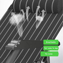 Generic Brands Sedia Zero Gravity Lounge Chair Sedia reclinabile reclinabile Pieghevole reclinabile Sedia a Sdraio Lettino da Campeggio Prendisole da Spiaggia Chaise Lounge