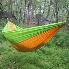 N\C Amaca Amaca da Campeggio Doppio Paracadute Tessuto Ultraleggero Parco per Il Tempo Libero Amaca da Viaggio Altalena Portatile