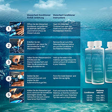 Aqua Sense, 8 x 250 ml, condizionatore per materassi ad acqua, adatto per tutti i materassi ad acqua