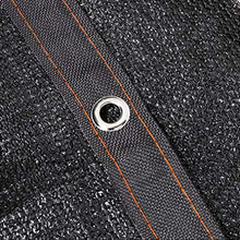 MHBGX Impermeabile Copertina Tarp Incatramata, Parasole Net, Ombra Panno, Ombra Leggera Maglia con Occhielli Sunblock Parabrezza, per Pergola Copertura Della Volta, Nero,a,3 * 4M