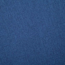 Tidyard Divano 3 Posti in Legno e Tessuto 168 x 70 x 73 cm | Blu