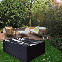 Domax - Coprimobili da giardino, in tessuto Oxford resistente, impermeabile per mobili da giardino, protezione UV, 213 x 132 x 74 cm