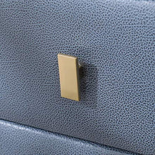 H-CAR Comodino Comodino Moderno in Legno Nordico con 2 cassetti e Gambe in Metallo Tecnologia Comodino in Tessuto Tavolo telefonico (Colore: B)