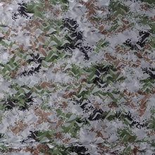 AWCPP Camo Netting Shading Net Army Camo Net | Netting Ombrellone | Camping Twnings Caccia Decorazione Militare Parasole,Woodland Digital Camo,5 * 5 M