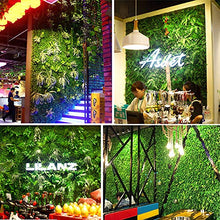 TTIK Artificiale per Balcone - Pianta da Parete Terrazze Balconi Antivento Privacy Siepe Sintetica Sempreverde per Balcone Giardino Recinto Matrimonio 40 × 60CM,B,8Pcs