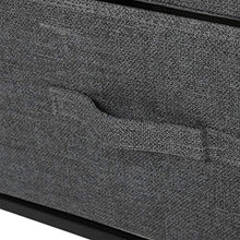 HYM Wide Storage Tower Dresser Organizer Unit con 7 Cassetti in Tessuto per Soggiorno Camera da Letto
