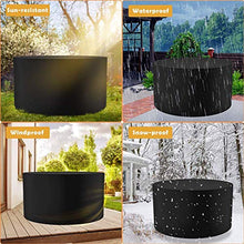 Fodere per mobili da Giardino 330x220x70cm, Fodere per mobili da Esterno Impermeabile, Resistente Copertura per mobili da Esterno in Tessuto Oxford 420D Antivento Anti-UV