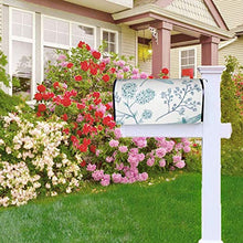 Copertura magnetica per cassetta postale con animali libellula e animali selvatici, design unico, per giardino, cortile, dimensioni standard, 53 x 45 cm