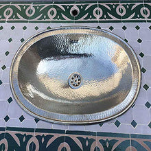 Consolle mobile bagno stile Marocco