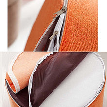 Fancy Pumpkin Yoga Meditation Tatami Floor Pillow Seat Cuscino Zafu Foot Stool, caffè
