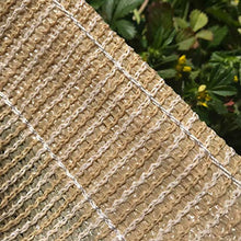 Mokyler - Telo parasole in rete resistente per protezione solare, con occhielli per piante, balcone, 2 x 3 m, colore: Giallo