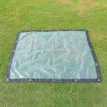 MTYLX Telo Multifunzionale per Esterni, Telo da Esterno Impermeabile Trasparente Resistente Addensato per Esterni Telo per Piante Telo Di Plastica con Occhiello in Metallo, 120G / ㎡,a,3Mx8M