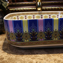 Pool Lavandino in Ceramica Lavabo Moderno Lavabo Artistico Lavabo (39x39x14cm) Lavandini Bagno