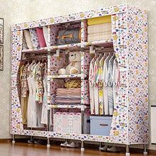 Sgualie - Armadio fai da te in tessuto non tessuto, pieghevole, portatile, per camera da letto