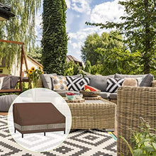 Eillybird - Copertura per mobili da giardino, impermeabile, antipolvere, protezione per mobili da giardino, 137 x 96 x 73 cm