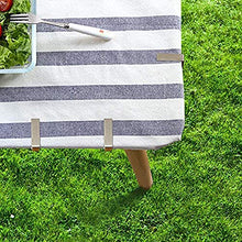 GAKIN - Clip per tovaglia da picnic, in acciaio inox, 4 pezzi