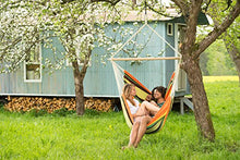 Amazonas Hammock Lava Poltrona Sospesa Brasil Gigante Esmeralda, Arancione, 140x140x200 cm