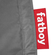 Fatboy Buggle-Up Outdoor Beanbag | Comoda Poltrona per Due Persone | Pouf Classico per Interni - Esterni | 180 x 140 cm | Polyester Fabric I Idrorepellente I Grigio