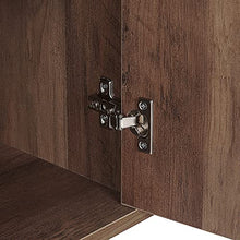 Beliani Credenza Rustica con Cassettiere ed Ante in Legno Chiaro Ulika