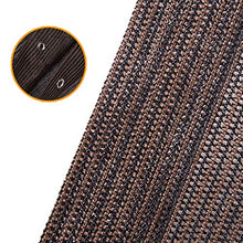 Coperchio Reticolato Reticolato Maglia caffè, Rete Resistente Ai Raggi UV al 95% con Occhielli for Fiori (Size : 4x6m)