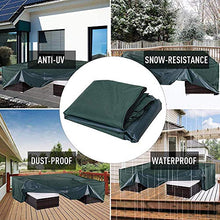 Coperture per mobili da giardino, coperture per mobili, coperture per mobili da giardino impermeabili, coperture rettangolari, coperture per tavoli da giardino rettangolari antivento anti-UV in tessu