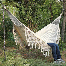 Amaca Hamaka Hammok Amaca Da Giardino Bianca Amaca In Cotone