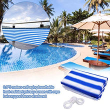 Schermi Divisori E Protettivi Per Balconi ,3 'x 16'4 " Recinto Parabrezza Resistente Agli Agenti Atmosferici, Protezione UV Impermeabile Per Appartamento, Terrazza Sul Cortile, Balcone, Piscina