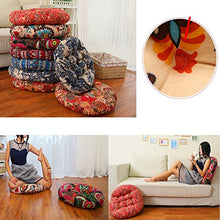 Black Temptation Cuscino per Cuscino Rotondo in Lino Cotone retrò Cuscino per Sedile Rotondo Futon, A3