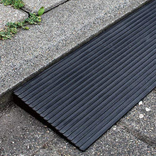 Rampa per soglie 30x200x900mm gomma piena superficie antiscivolo per sedie a rotelle e deambulatori
