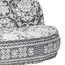 Tidyard Pouf Divano in Tessuto Grigio Chiaro/Indaco 100x20 cm,Divano Cameretta,Divano Camera da Letto,Chiase Longhe Tessuto,Divanetto Camera da Letto Tessuto 100x20 cm