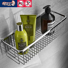 DZHTWSRYGR Bathroom Corner Shelf Stainless Steel Mirror Storage Basket Bathroom Storage Rack