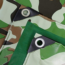 GJSN Teloni, Multiuso Incatramata Tarp Impermeabile Heavy Duty - Camo Universale per House Garden Outdoor Factory, Grommets Resistente Alla Ruggine,5Mx6M