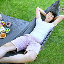 Camping Hammock 140 * 270Cm (1 Persona), Hammock Portatile, per Zaino Camping Trip Picnic Beach Garden