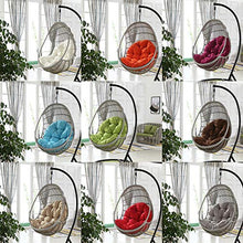 Aheadad - Cuscino per sedia a dondolo a forma di uovo, multicolore, per patio Garden Home