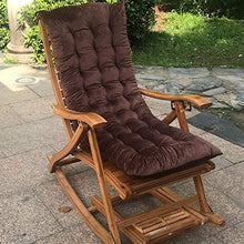 ZHBH - Cuscino per sedia a dondolo da appendere, impermeabile, addensato da appendere, per patio, giardino, multicolore a scelta, 90 x 120 cm